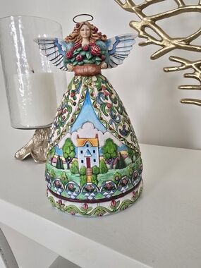 Jim Shore Hand-Painted Angel Figurine " Summer Restores The Soul " 2004